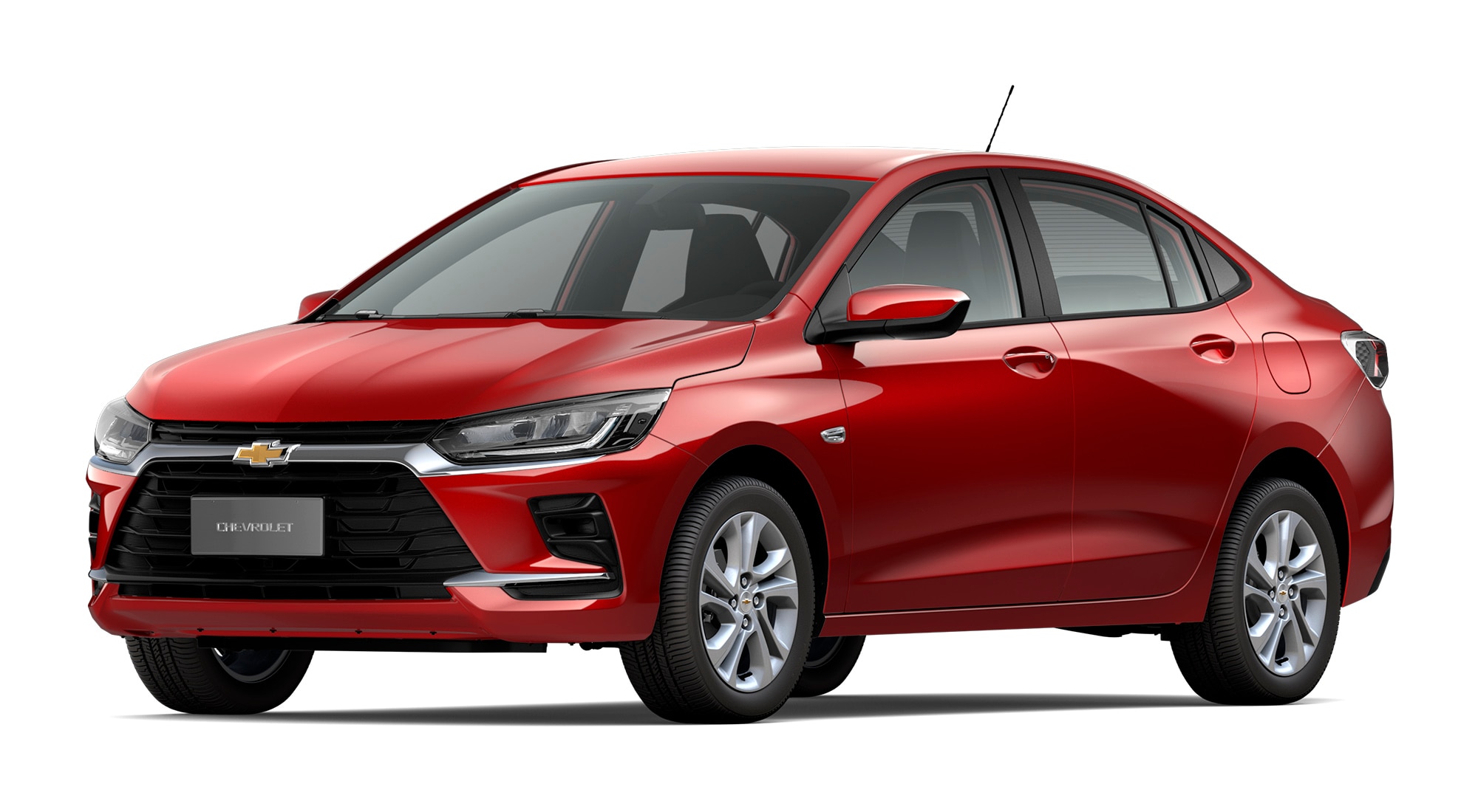 Conheça o Onix Plus 2027 no modelo LTZ Turbo AT na cor Vermelho Scarlet