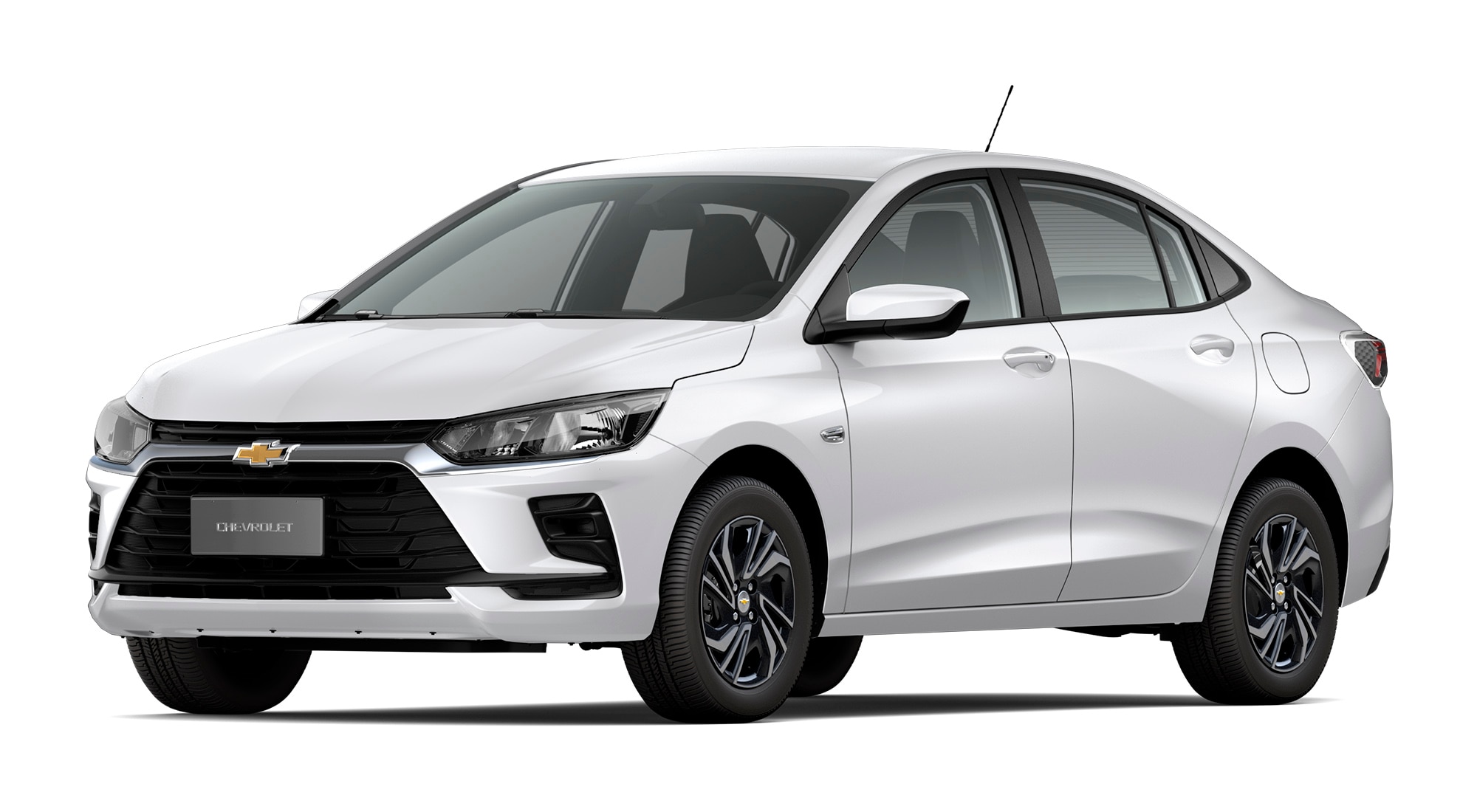 Conheça o Onix Plus 2027 nos modelos Turbo AT e AT ECO na cor Branco Summit