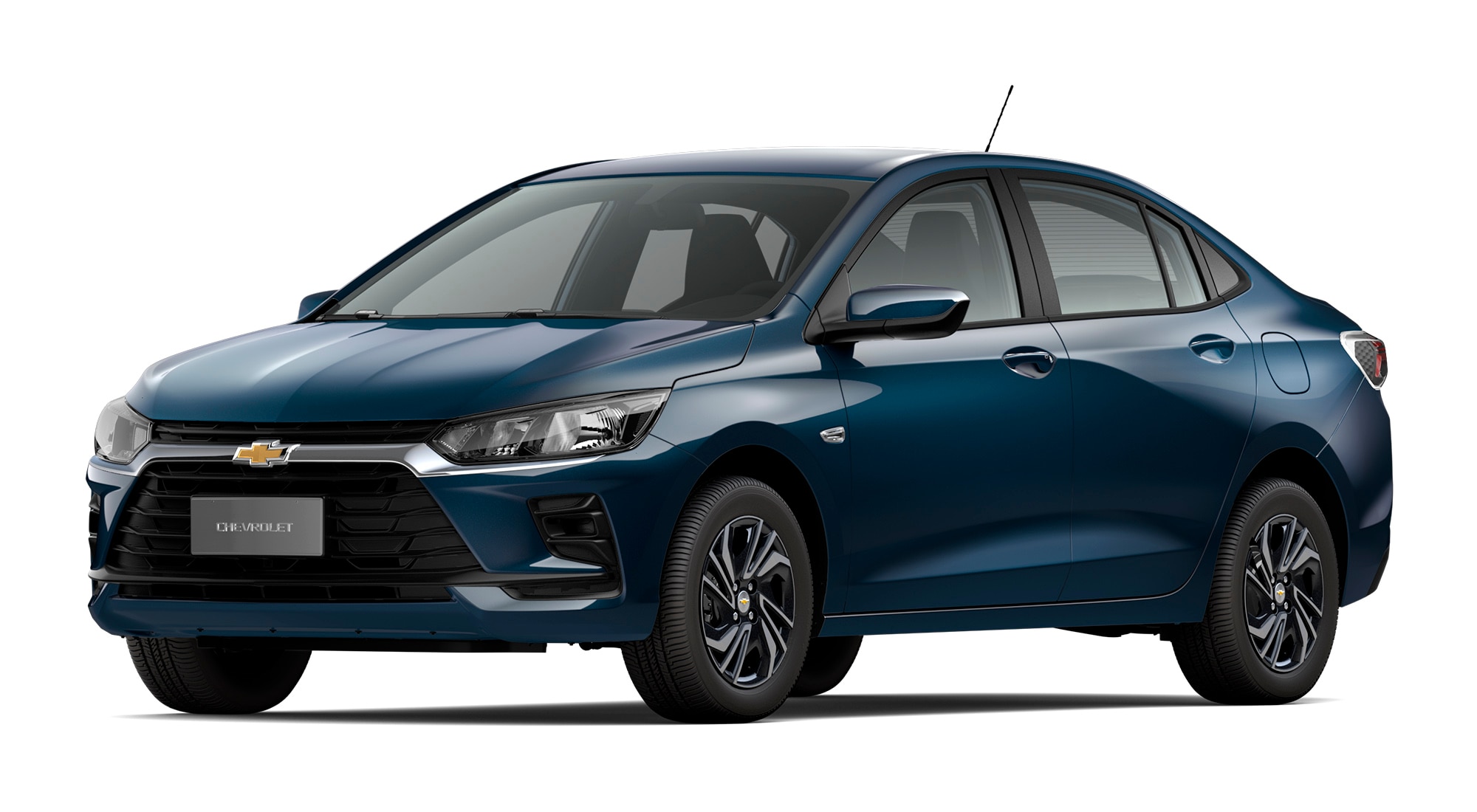 Conheça o Onix Plus 2027 no modelo Turbo MT na cor Azul Boreal